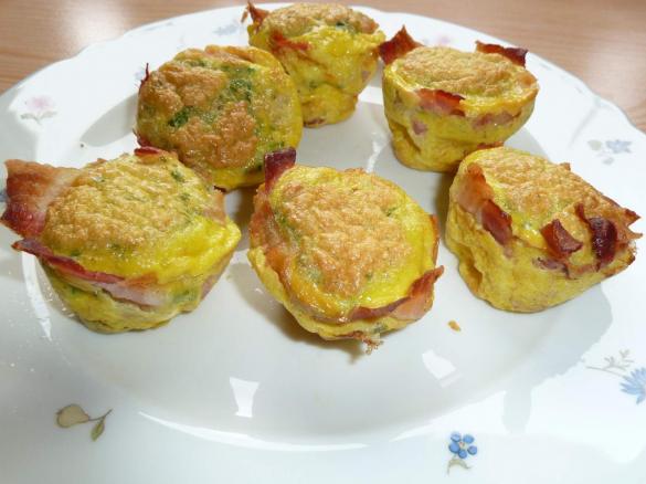 Eier-Muffin  (Rühreier mal anders)