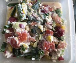 Rohkostsalat mit Feta