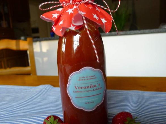 Erdbeer-Curry-Ketchup "Sommertraum"