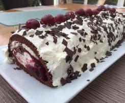 Schwarzwälder Kirschrolle