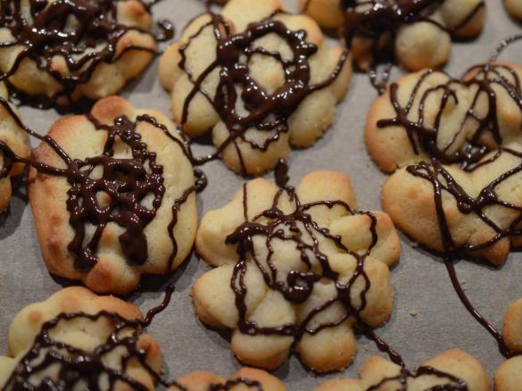 Orangen-Marzipan Spritzgebäck nach meiner Mutter