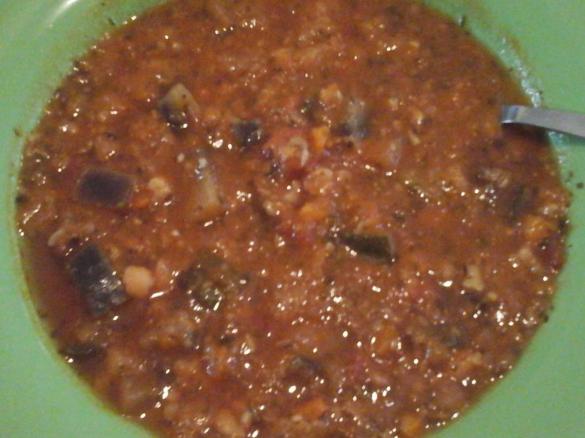 Kichererbsen Gemüse Eintopf vegan