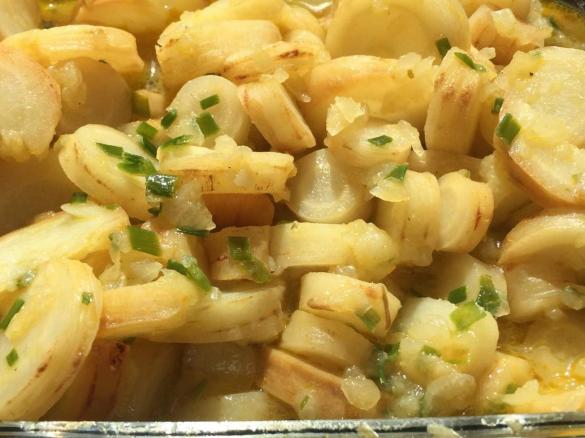 schwäbischer Paleo-"Kartoffelsalat" (Low Carb)