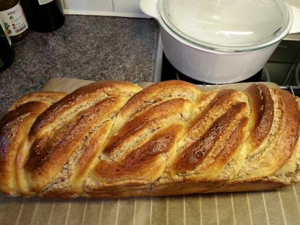 Nussfüllung für Hefezopf