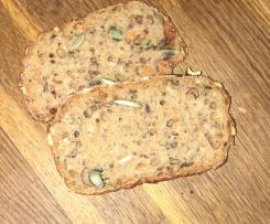 5 Min- Körnerbrot mit Karotten