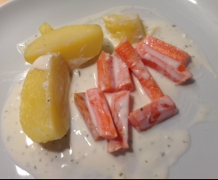 Kartoffel-Karotten in cremiger Soße