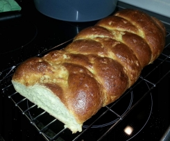 Hefezopf süß glutenfrei