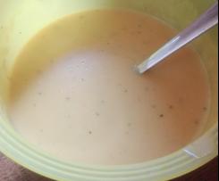 Helle Soße für Gemüse