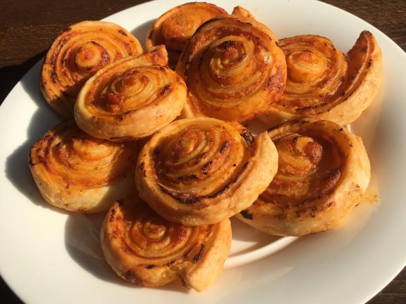 Pestoschnecken - schnell + einfach