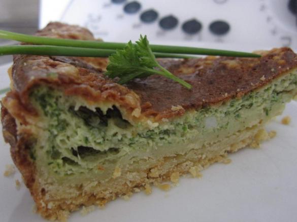 Französische Kräuterquiche