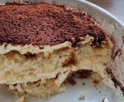 Tiramisu ohne Ei - ohne Löffelbiskuit  mit Likör 43