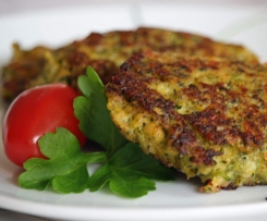 Brokkoli-Frikadellen, Brokkoli-Bratlinge, vegetarisch