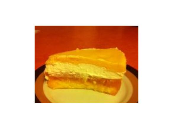 Pfirsich-Maracuja-Sahne-Torte laktosefrei