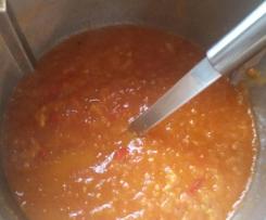 spicy Tomaten-Apfel-Chutney