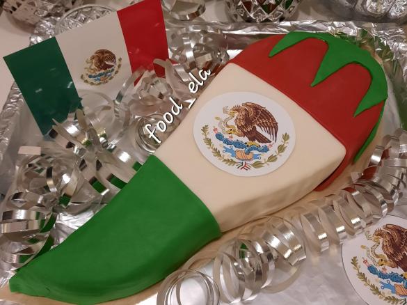 "Viva Méxiko" - Torte aus Biskuit | Ganache | Fondant