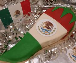 "Viva Méxiko" - Torte aus Biskuit | Ganache | Fondant