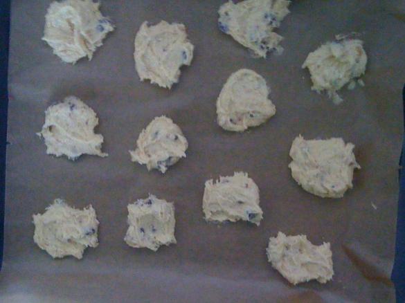 Cranberry-weiße Schoko-Cookies