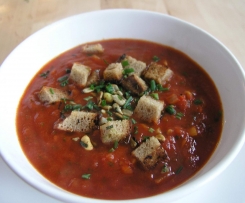 Italienische Tomatensuppe