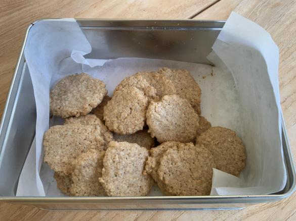 Variation Haferkekse knusprig (vegan)