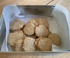 Variation Haferkekse knusprig (vegan)