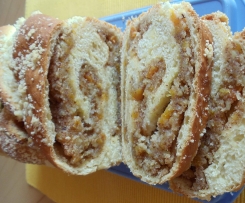 Nuss-Stuten, Hefenussstriezel