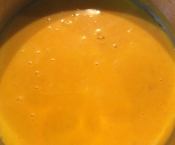 Kürbiscremesuppe