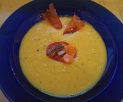 Cremige Maissuppe mit/ohne Bacon alla Mona