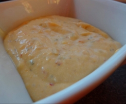 Schafskäsecreme mit Auberginen