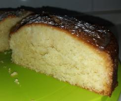 Saftiger Kokosnuss Kuchen mit Kokosnussmilch