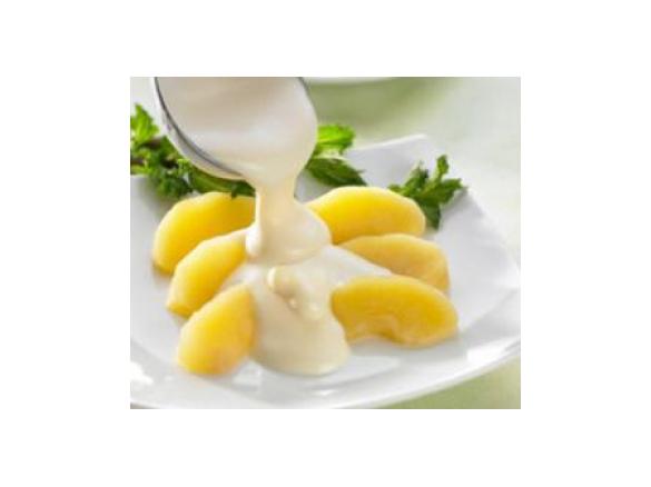Äpfel mit Cidre-Zabaglione