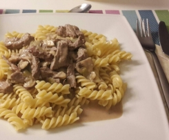 Boeuf Stroganoff à la Papa