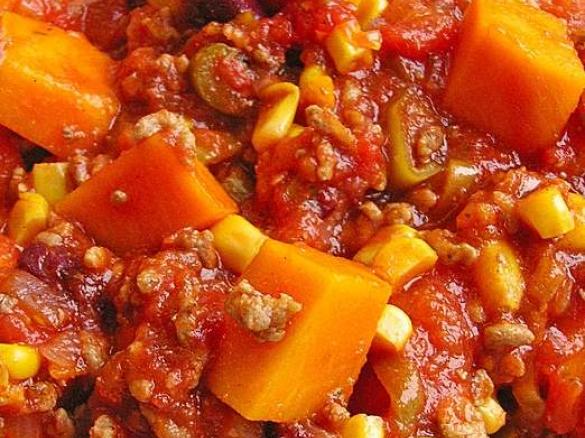 Feuriges Kürbischilli