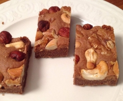 Brownies - mit ganzen Nüssen