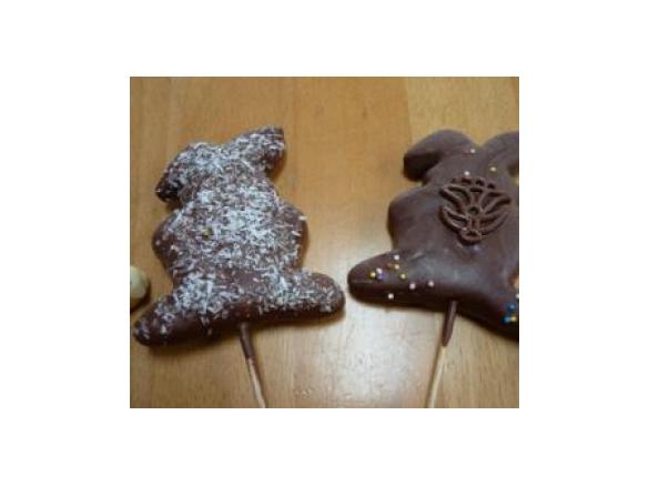 Häschen am Stiel  - Österliches Backen " Gewinnerrezept Mit Thermomix durchs Jahr"