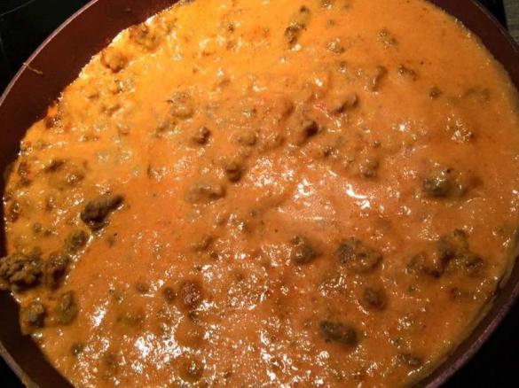 Hackfleisch Tomaten Soße Sauce