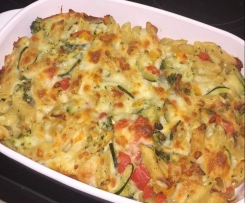 Nudel-Gemüse-Auflauf