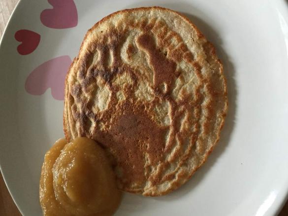 Dinkelvollkorn-Pfannkuchen OHNE Zucker