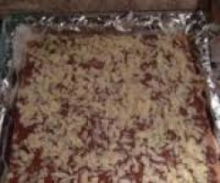   Butterkekskuchen mit Kirschen