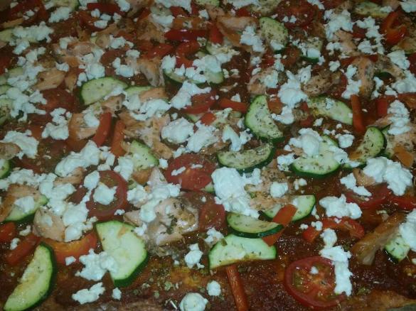 Low Carb Pizza mit Blumenkohl-Boden