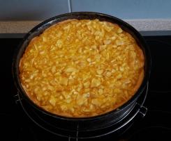 Apfel-Weincreme-Torte