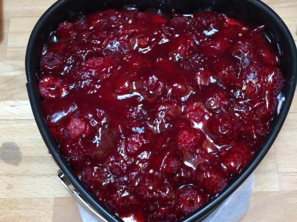 Giotto-Himbeer-Torte