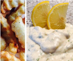 Thermidoll's Remoulade & dazu Ofen-Pommes-Frites