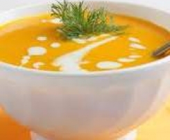 Möhrensuppe lecker !!!