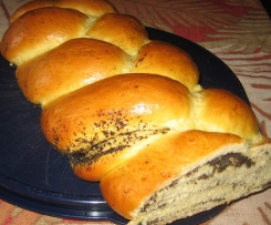 Mohnzopf Hefezopf Zopf - ganz einfach und lecker