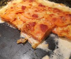Süßkartoffel-Gratin