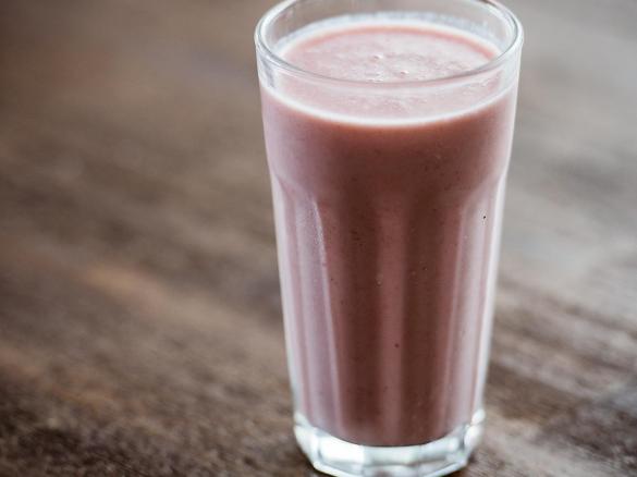 Erdbeer-Bananen-Joghurt Drink