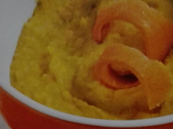 Kabeljau-Kohlrabi-Möhren-Brei mit Nudeln