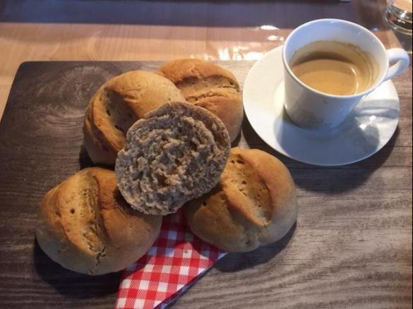 Dinkel- Roggenbrötchen