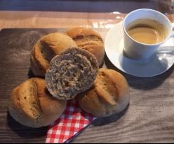 Dinkel- Roggenbrötchen