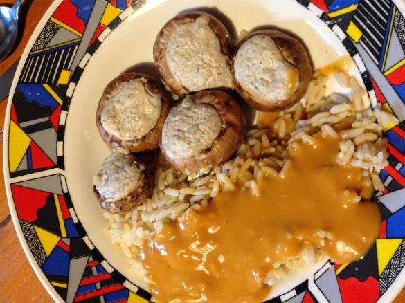 gefüllte Champignons a la Alex mit dem TM5